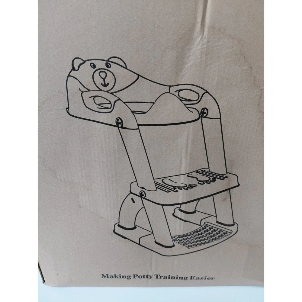 SKYROKU Toilet‎ Potty Training Seat with Step Stool Ladder